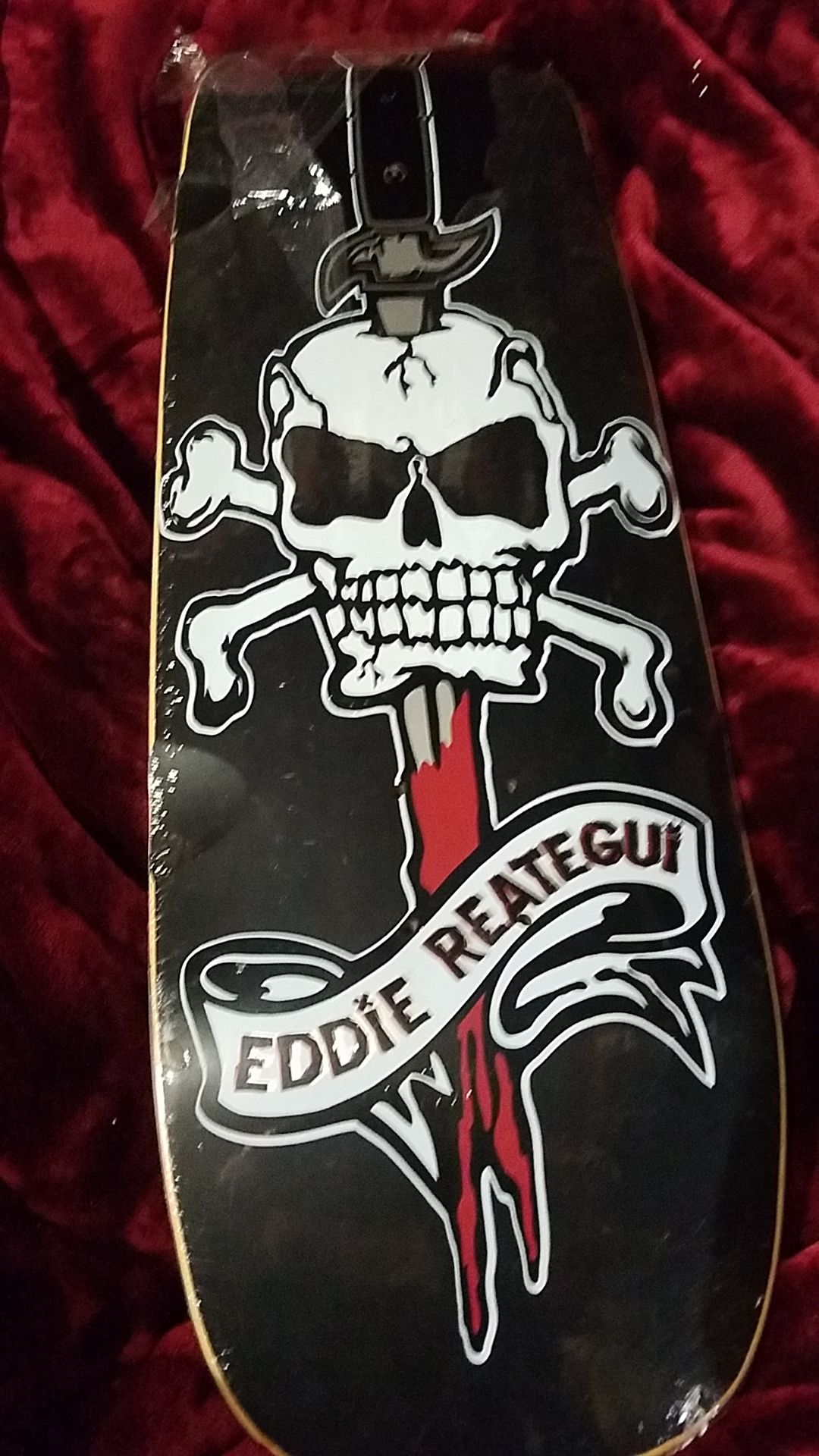 Daggers Eddie Reategui skateboard deck still in wrap!