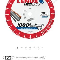 2 Brand New LENONX METAL MAX