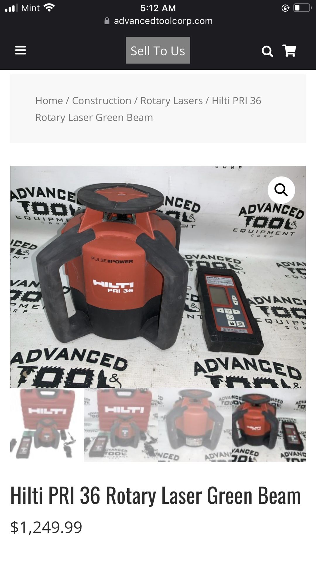 Hilti Laser