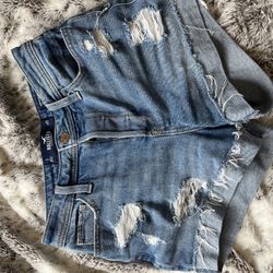 hollister high rise mom jeans size 25
