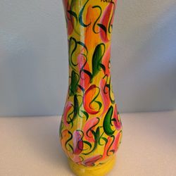 Vintage Colorful Vase