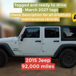 2015 Jeep Wrangler Unlimited