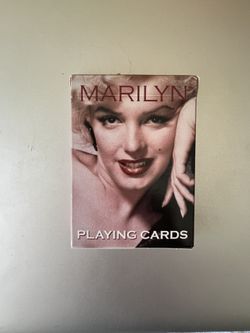 Marilyn Monroe Playing Cards