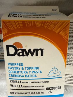FREE Whipped topping Frozen no opened 5 available New Exp October 2027