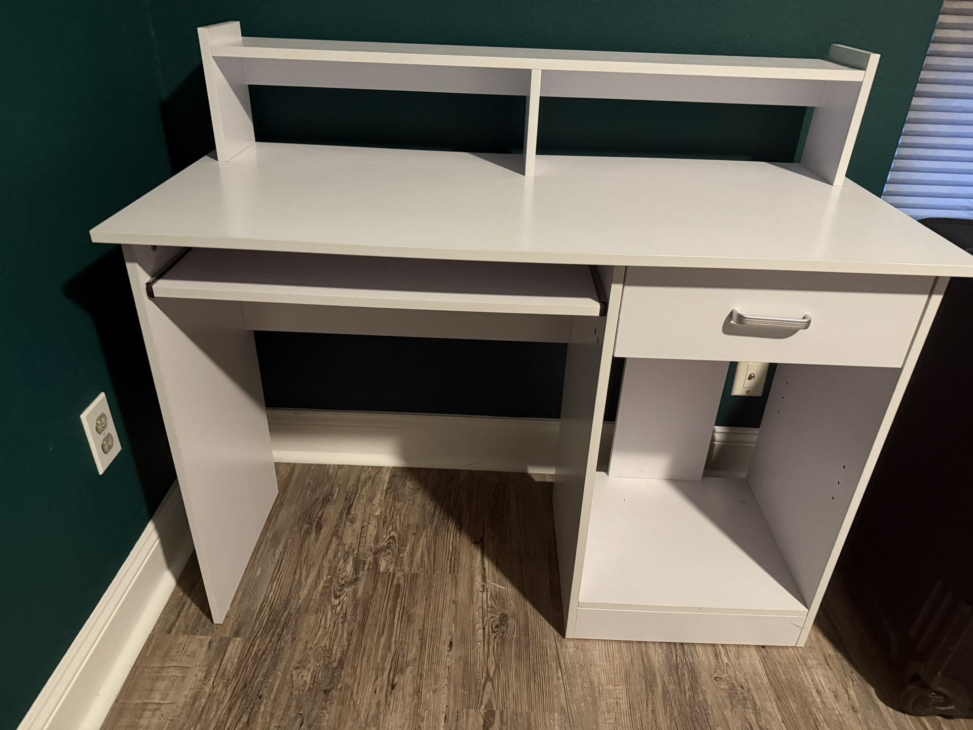 White Computer Desk 