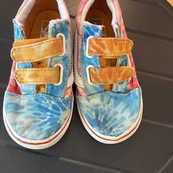 Toddler tie-dye vans size 9