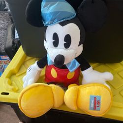 Disney Parks Mickey Mouse 90th Birthday "Let's Celebrate" Plush