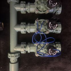 Three Sprinkler Valves Brand New, Never Used