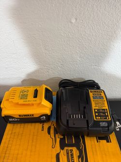 Dewalt battery and charger