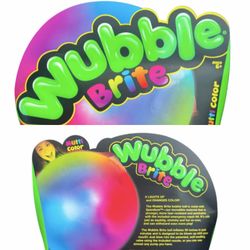 Wubble Brite Bubble Ball – Multi Color