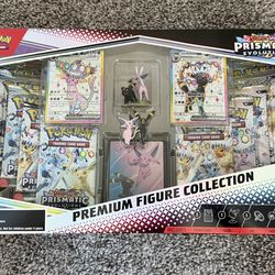 Pokémon TCG: Scarlet & Violet Prismatic Evolutions Premium Figure Collection NEW/SEALED