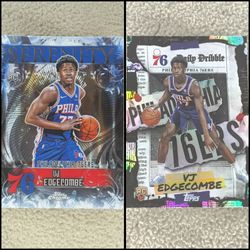 2 VJ Edgecombe Topps Rookie Cards For 15 (Read Description For Details)