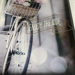 Enjoy The Ride” Framed Wall Art
