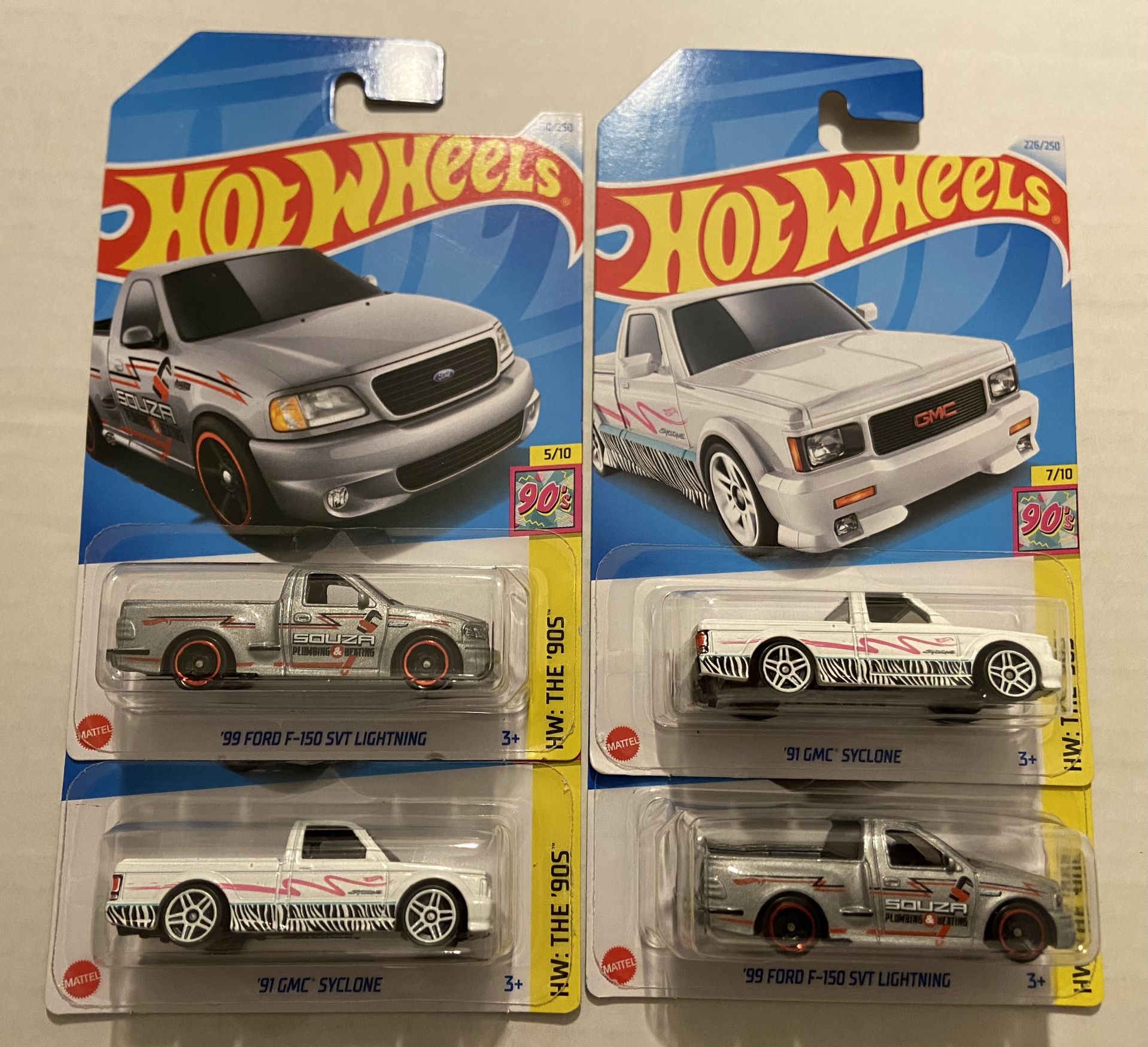Hot Wheels - Ford/GMC Syclone / Lot