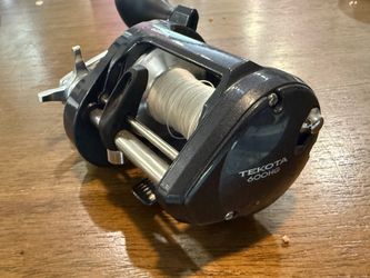 Shimano Tekota 600HG right hand conventional reel- almost new
