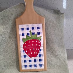 Strawberry Tiles Paddle Board 