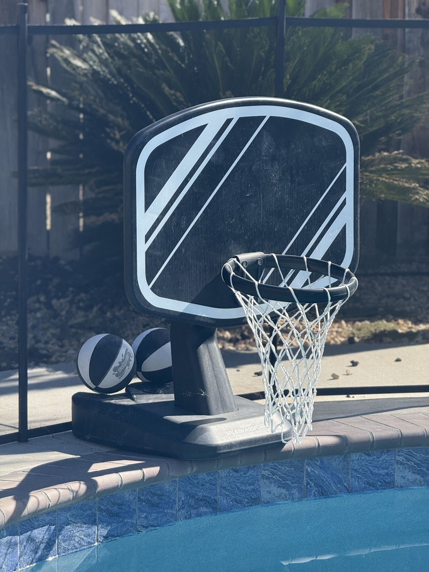 Poolside Basketball Hoop