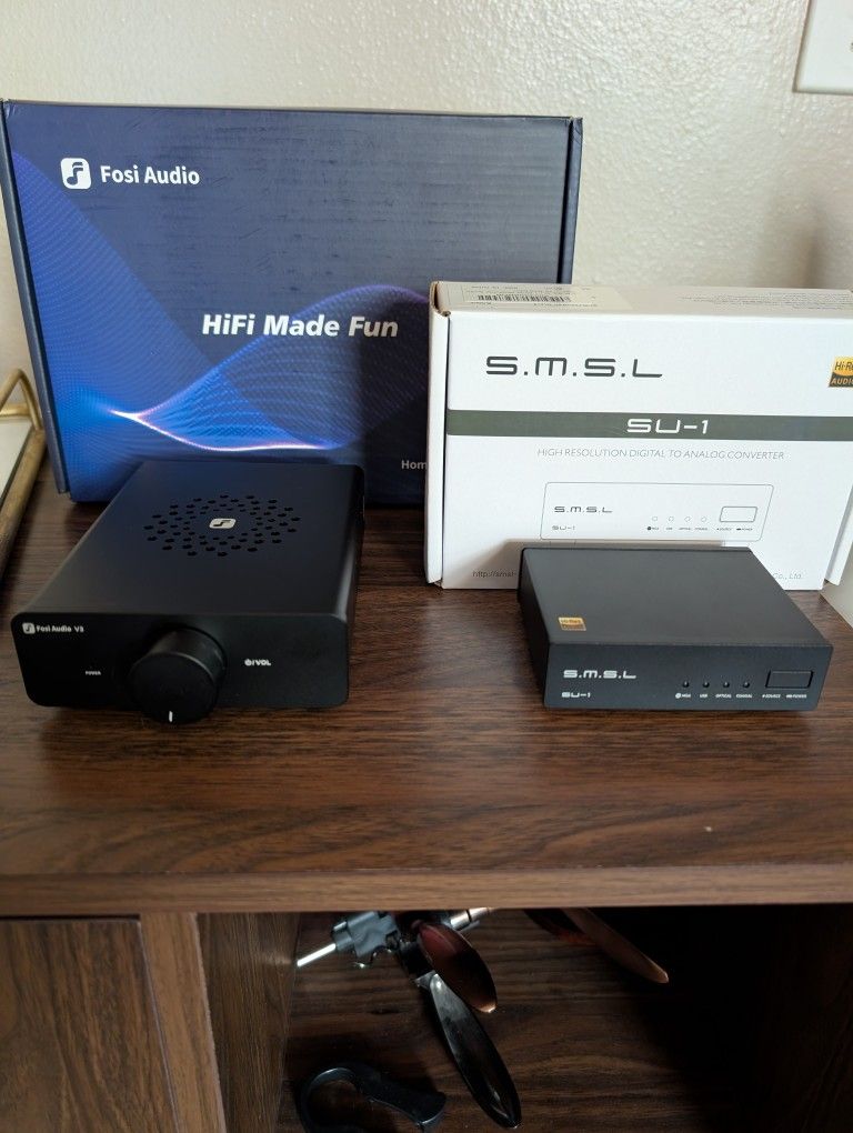 Desktop Amp and separate DAC (Selling Together)