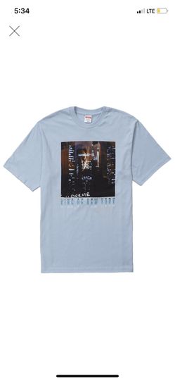 Supreme King of New York Tee- Light Blue (Medium)