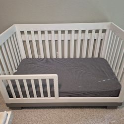 Babyletto Modo 3-in-1 Convertible Crib With My Green Mattress