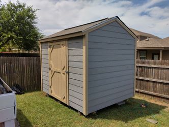 8x10 Gable Shed/2 Free Shelves $2500 Built On Site