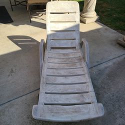 Plastic Lounge Chair