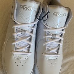 New AND 1 TSUNAMI SHOES for Men Sz 10.5 And 11 White