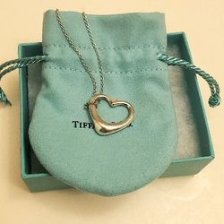 Elsa Peretti Open Heart Necklace 