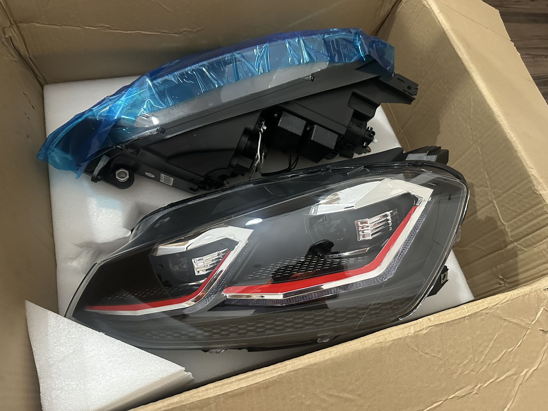 FAS Tuning LR Reps MK7.5 GTI Style LED Headlights VW MK7 Golf/GTI