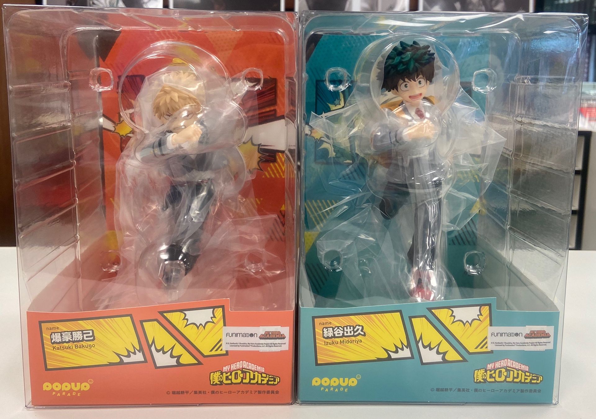 Brand New My Hero Academia Bakugo & Deku Anime Statue / Figure