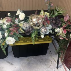 Silk Floral Garland, Sweatheart Table