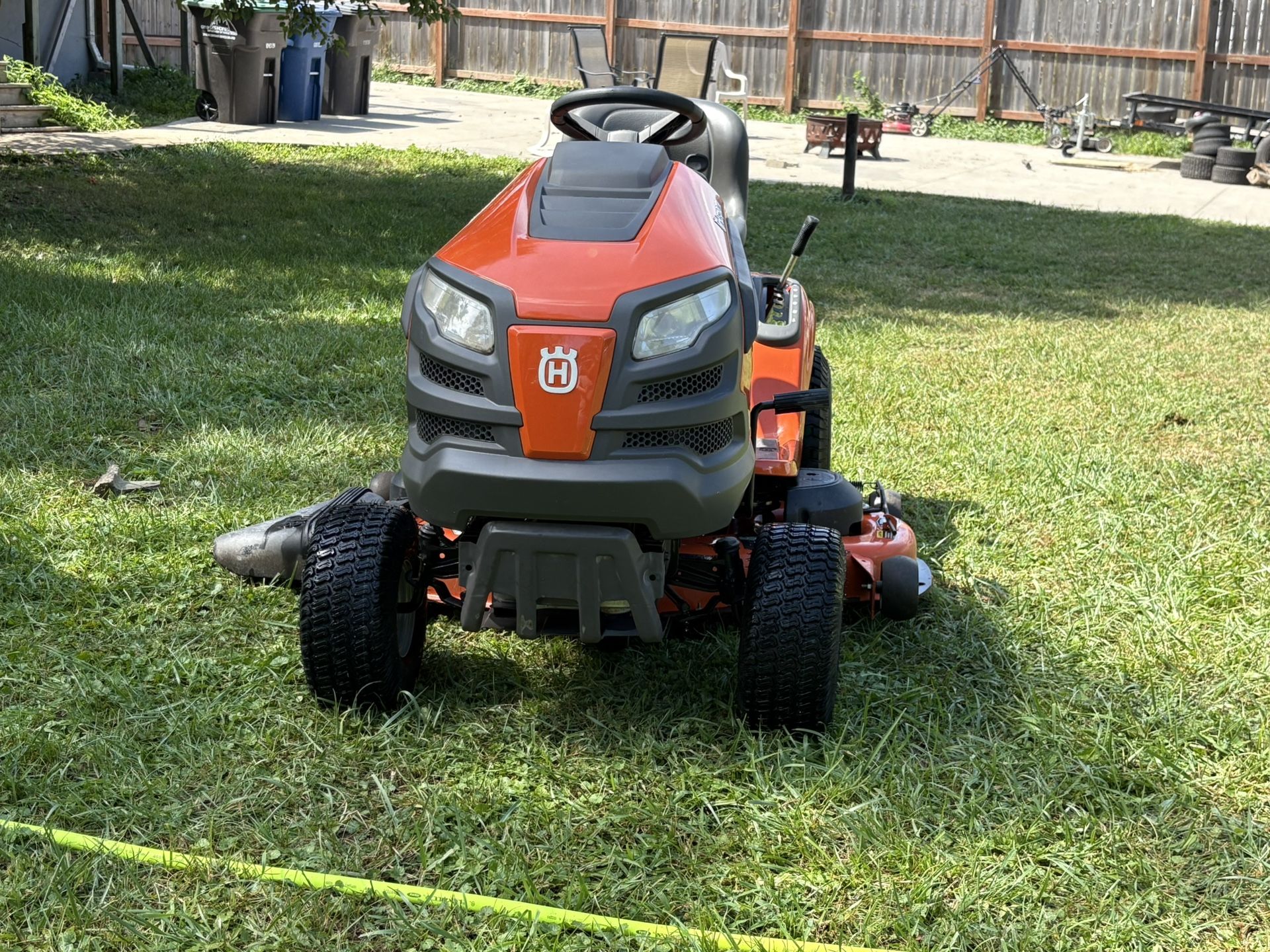 Husqvarna Riding Mower – 70 Hours, Like New
