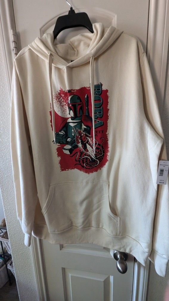 Star Wars Boba Fett Tan hoodies Adult
sizes L, XL, & 2XL