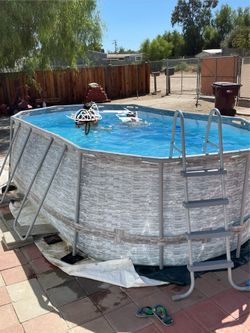Pool no filter pump