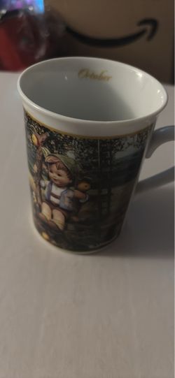 Hummel October Collectible Porcelain Mug
