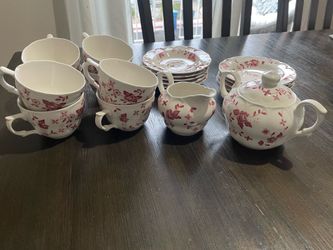 Floral Tea Set