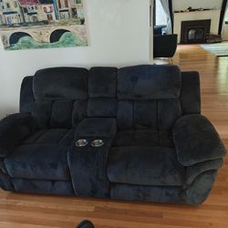 2 Seat Reclining Sofa 