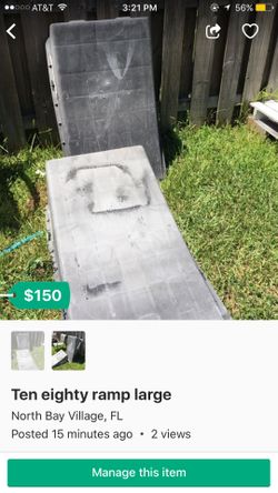 2 large ten eighty ramps