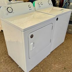 Amana Electric Washer And Dryer 