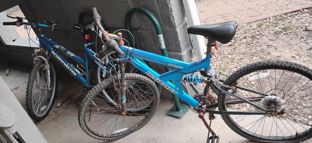 2 Bikes Roadmaster Sport & Dynacraft Need Work Good Bones lol