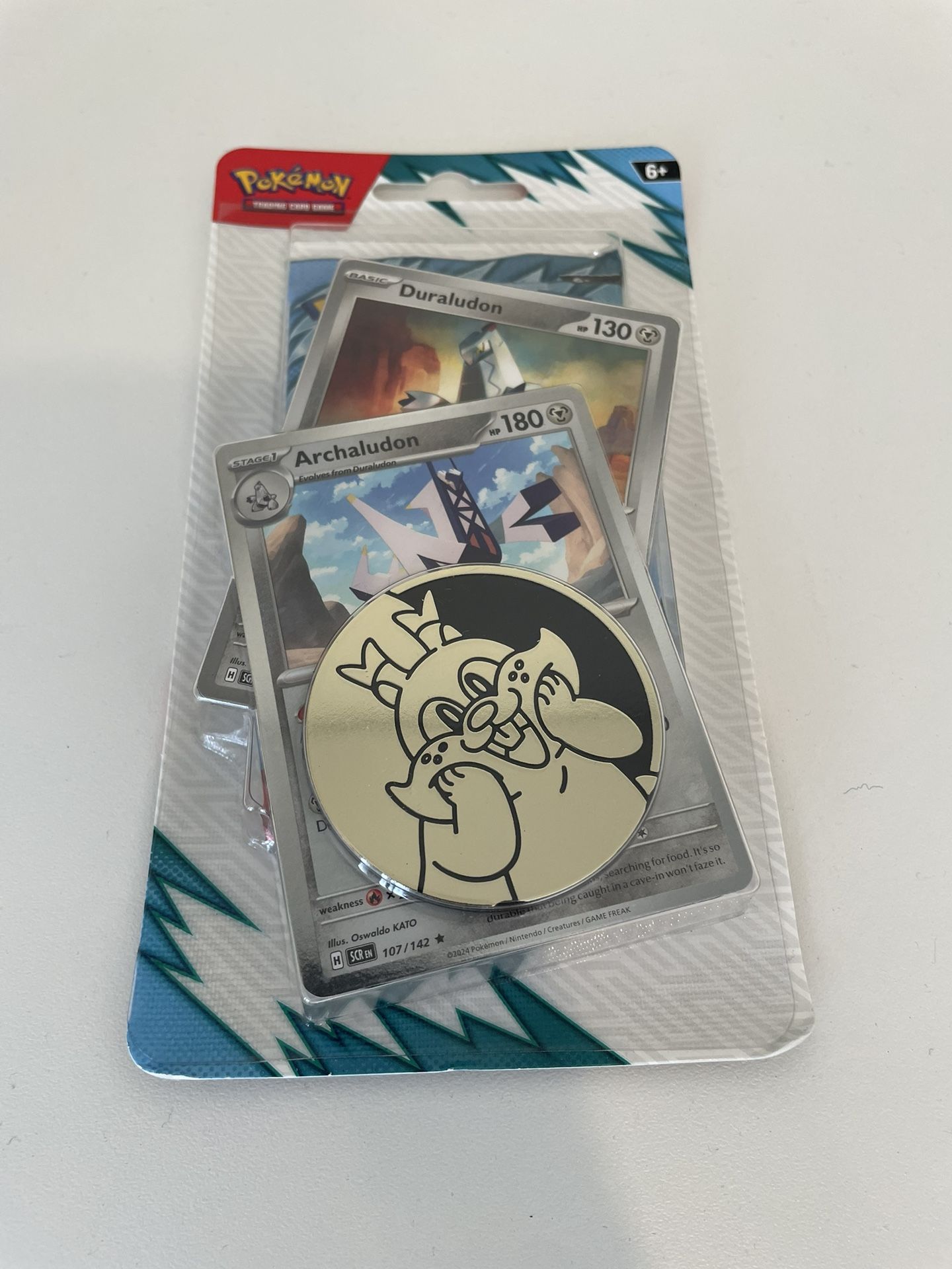 Pokemon TCG Scarlet and Violet Journey Together One Pack Blister Archaludon