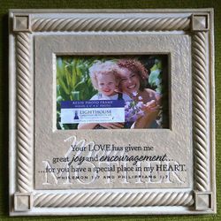 Mom Photo Frame with Verse