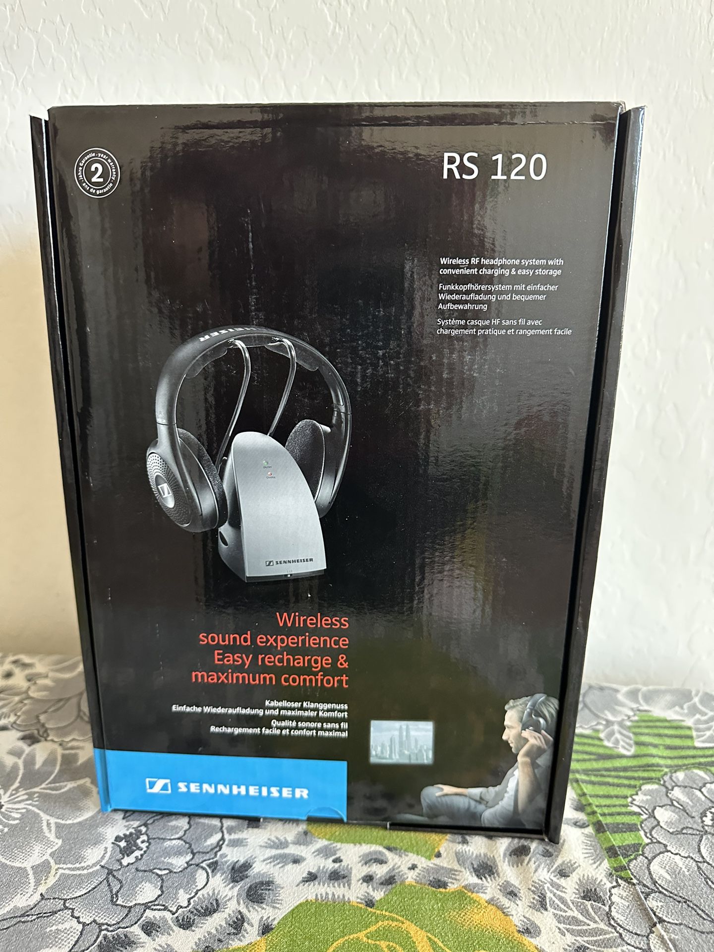Sennheiser RS 120 On-Ear Wireless TV Headphones