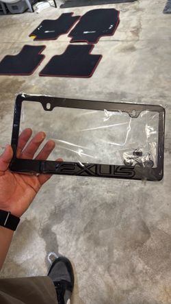 Lexus license plate
