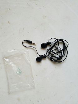 Ear buds. Use them to listen to music. 😀