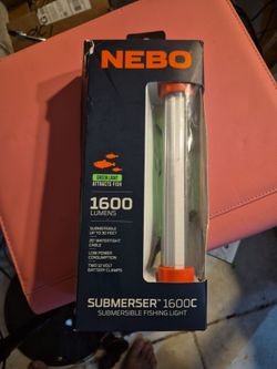 Brand New Nebo Submerser 1600c Submersible Fishing Light
