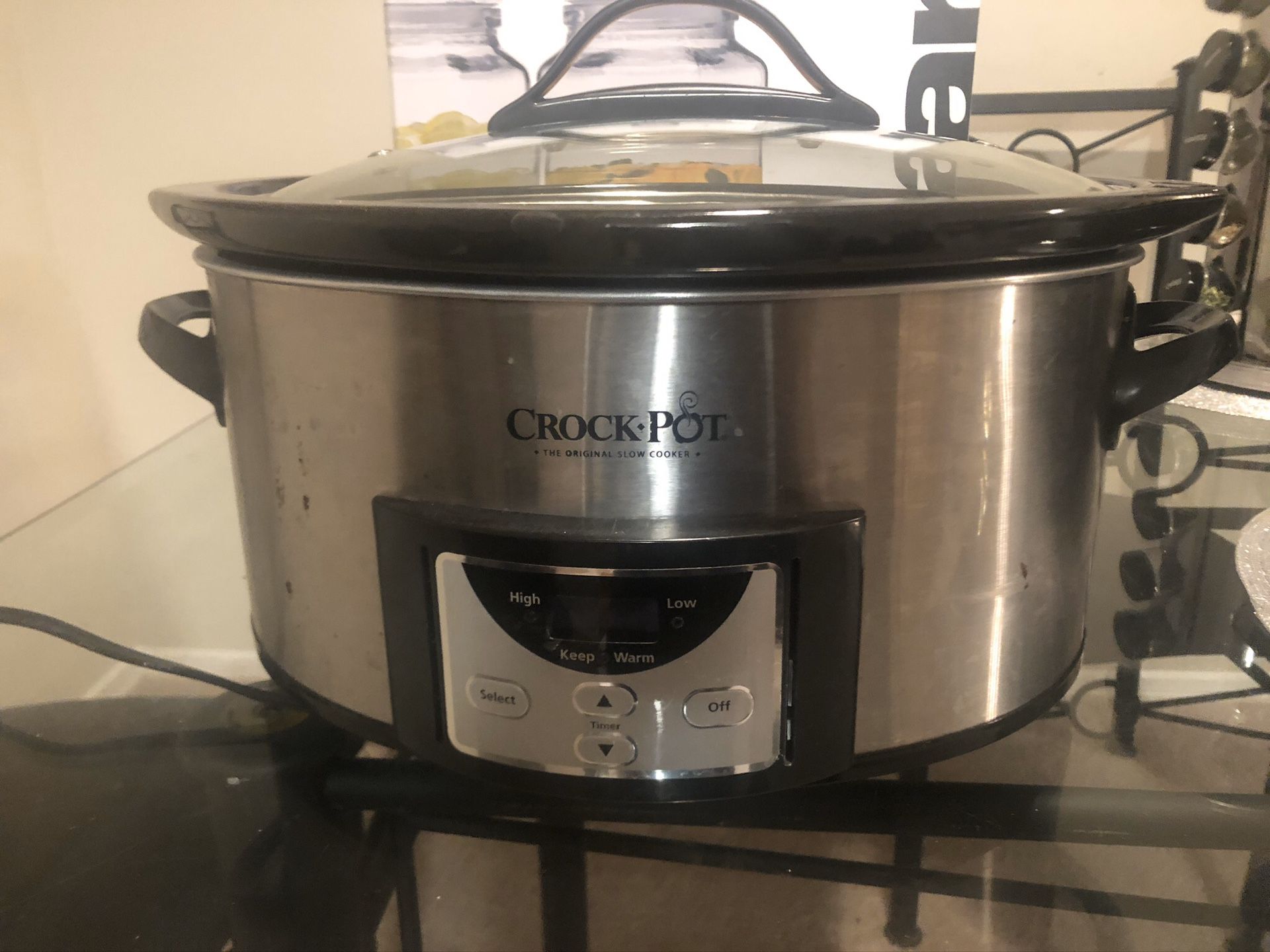 Crock-pot 7 Quart Programmable Slow Cooker with Digital Countdown
