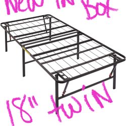 18” Twin Foldable Platform Bed Frame *** NEW