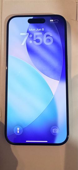 iPhone 15 pro  blue