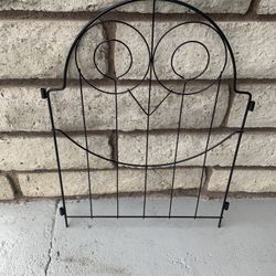 Black Metal Fence/ Yard decoration 
